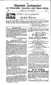 Wiener Zeitung 18311121 Seite: 15