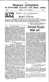 Wiener Zeitung 18311122 Seite: 15