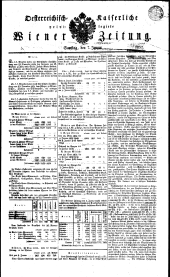 Wiener Zeitung 18320107 Seite: 1