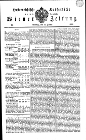 Wiener Zeitung 18320123 Seite: 1