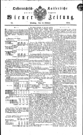 Wiener Zeitung 18320214 Seite: 1