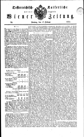 Wiener Zeitung 18320217 Seite: 1