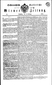 Wiener Zeitung 18320218 Seite: 1