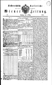 Wiener Zeitung 18320302 Seite: 1