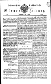 Wiener Zeitung 18320303 Seite: 1