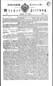 Wiener Zeitung 18320306 Seite: 1