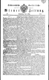 Wiener Zeitung 18320308 Seite: 1