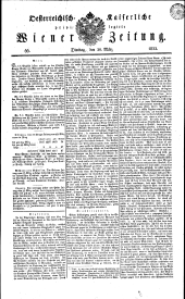 Wiener Zeitung 18320320 Seite: 1