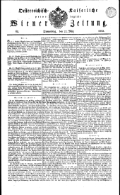 Wiener Zeitung 18320322 Seite: 1