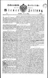 Wiener Zeitung 18320324 Seite: 1