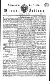 Wiener Zeitung 18320326 Seite: 1