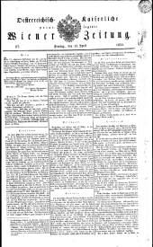 Wiener Zeitung 18320413 Seite: 1