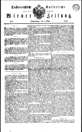 Wiener Zeitung 18320503 Seite: 1