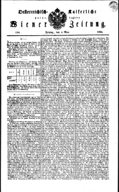 Wiener Zeitung 18320504 Seite: 1