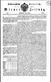 Wiener Zeitung 18320509 Seite: 1