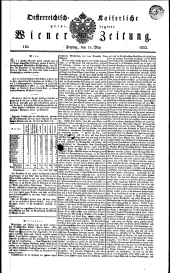 Wiener Zeitung 18320511 Seite: 1