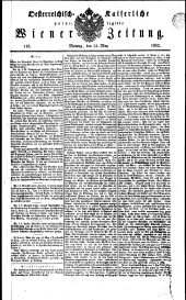 Wiener Zeitung 18320521 Seite: 1