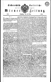 Wiener Zeitung 18320526 Seite: 1