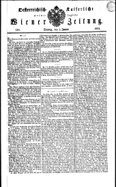 Wiener Zeitung 18320605 Seite: 1