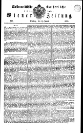 Wiener Zeitung 18320619 Seite: 1