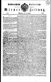 Wiener Zeitung 18320620 Seite: 1