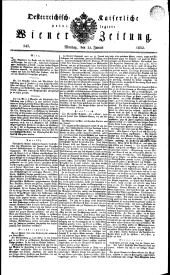 Wiener Zeitung 18320625 Seite: 1