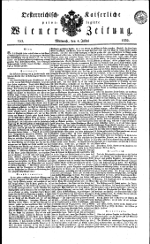 Wiener Zeitung 18320704 Seite: 1