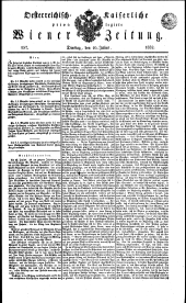 Wiener Zeitung 18320710 Seite: 1