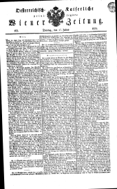 Wiener Zeitung 18320717 Seite: 1