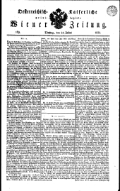 Wiener Zeitung 18320724 Seite: 1