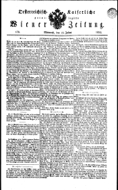 Wiener Zeitung 18320725 Seite: 1