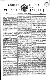 Wiener Zeitung 18320823 Seite: 1