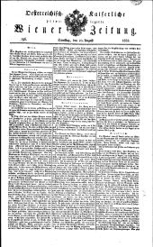 Wiener Zeitung 18320825 Seite: 1