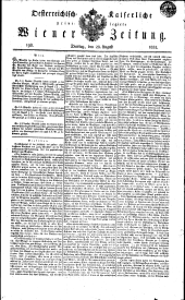 Wiener Zeitung 18320828 Seite: 1