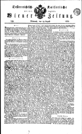 Wiener Zeitung 18320829 Seite: 1