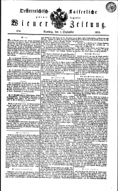 Wiener Zeitung 18320901 Seite: 1