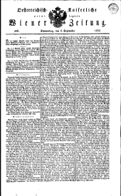 Wiener Zeitung 18320906 Seite: 1