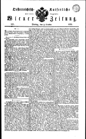 Wiener Zeitung 18321009 Seite: 1