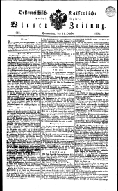 Wiener Zeitung 18321011 Seite: 1