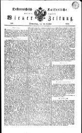 Wiener Zeitung 18321018 Seite: 1