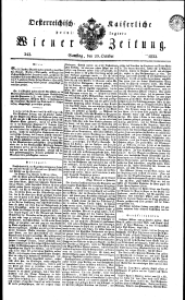 Wiener Zeitung 18321020 Seite: 1