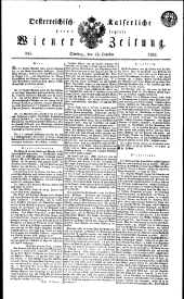 Wiener Zeitung 18321023 Seite: 1