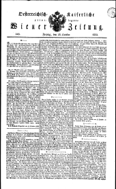 Wiener Zeitung 18321026 Seite: 1