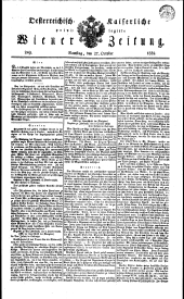 Wiener Zeitung 18321027 Seite: 1