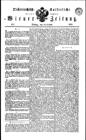 Wiener Zeitung 18321030 Seite: 1