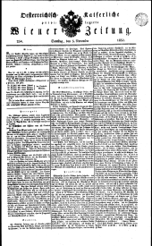 Wiener Zeitung 18321103 Seite: 1