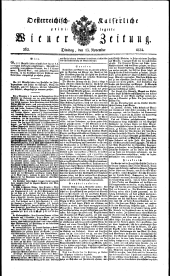 Wiener Zeitung 18321113 Seite: 1