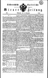 Wiener Zeitung 18321114 Seite: 1