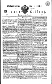 Wiener Zeitung 18321120 Seite: 1