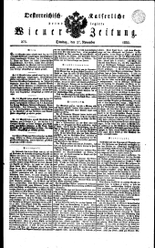 Wiener Zeitung 18321127 Seite: 1